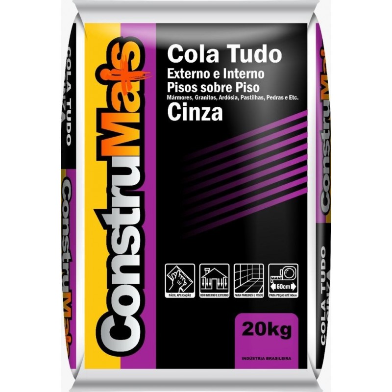 Argamassa PraObra Cola Tudo Int/Ext 20kg