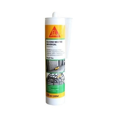 Silicone Sikasil Incolor 270 ml Sika