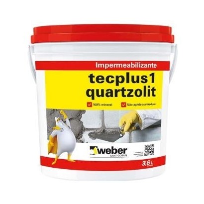 Impermeabilizante Tecplus 1 3,6L Quartzolit